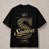 Samoa Kingdom Above All 685 Legacy T-Shirt - Black