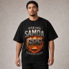 Rising Samoa 685 Flaming Glory T-Shirt - Black
