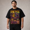 One Piece Straw Hat Trio Power Forms T-Shirt - Black