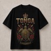 Tonga Island Guardian Turtle T-Shirt - Black