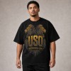 USO Brotherhood of Lions T-Shirt - Black