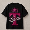 Tonga Kingdom Above All Pink Island Pride T-Shirt - Black