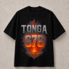 Tonga 676 Flaming Glory T-Shirt - Black