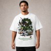 One Piece Zoro Green Dragon Swordsman T-Shirt - Black & White