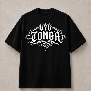 676 Tonga Original T-Shirt - Black