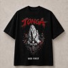 Tonga 676 God First Prayer T-Shirt - Black
