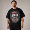 Tonga Kingdom Pride Classic Car T-Shirt - Black