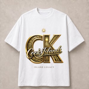 Cook Islands CK Island Legacy T-Shirt - White