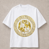 Tonga Gold Royal Crest Medallion T-Shirt - Black & White