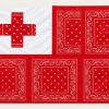 Tonga Red Cross Bandana Flag