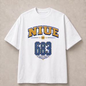 Niue 683 Pacific Roots T-Shirt - White