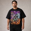 Demon Slayer Tanjiro Ensemble T-Shirt - Black