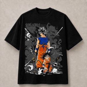 Dragon Ball Son Goku Origins T-Shirt - Black