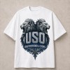 USO Brotherhood of Lions T-Shirt - White