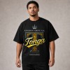 Tonga Kingdom Above All Gold Legacy T-Shirt - Black