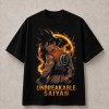 Dragon Ball Goku Unbreakable Saiyan T-Shirt - Black