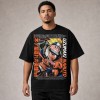 Naruto Uzumaki Scroll Ninja T-Shirt - Black