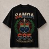 Samoa Coat of Arms 685 Pride T-Shirt - Black