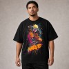 Naruto Graffiti Action T-Shirt - Black
