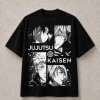 Jujutsu Kaisen Characters T-Shirt - Black