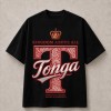 Tonga Kingdom Above All Red Legacy T-Shirt - Black