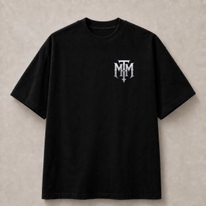 Mate Ma'a Tonga 676 Front and Back T-Shirt - Black