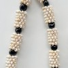 Black-White Shell Elegance  80cm