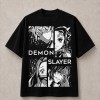 Demon Slayer Character Panels T-Shirt - Black