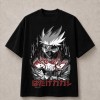 Naruto Kakashi Hatake Sharingan T-Shirt - Black