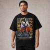 Dragon Ball Super Saiyan 3 Goku Manga T-Shirt - Black