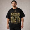Kingdom of Tonga Gold Heritage 676 T-Shirt - Black