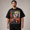 Naruto Uzumaki Scroll Ninja T-Shirt - Black
