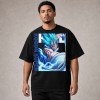 Dragon Ball Blue Fusion Warrior T-Shirt - Black