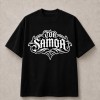 Toa Samoa 685 Original Front & Back T-Shirt - Black