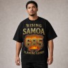 Rising Samoa 685 Flaming Glory T-Shirt - Black