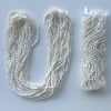 GlowWhite Shell Bead Chain  145cm