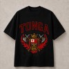 Tonga Island Blood Carry the Fire T-Shirt - Black