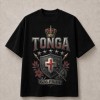 Tonga 676 Pride Crown Shield T-Shirt - Black