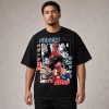 Dragon Ball Vegeta and Goku Evolution T-Shirt - Black