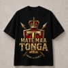 Mate Ma'a Tonga Pride and Legacy Shield T-Shirt - Black