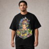 Dragon Ball Universe Character Collage T-Shirt - Black