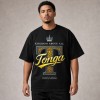 Tonga Kingdom Above All Gold Legacy T-Shirt - Black