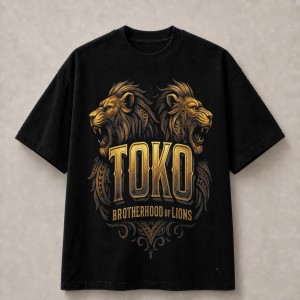 Toko Brotherhood of Lions T-Shirt - Black