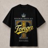 Tonga Kingdom Above All Gold Legacy T-Shirt - Black