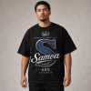 Samoa Kingdom Above All 685 Legacy T-Shirt - Black
