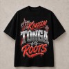 Tonga Kingdom 676 Roots Graffiti T-Shirt - Black