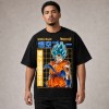 Dragon Ball Super Goku Blue T-Shirt - Black