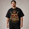 Mate Ma'a Tonga Pride and Legacy Shield T-Shirt - Black