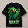 One Piece Zoro Green Street Style T-Shirt - Black