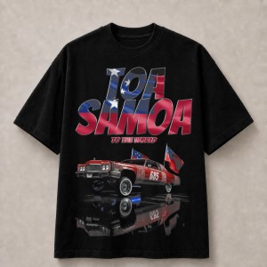 Toa Samoa 685 Lowrider T-Shirt - Black